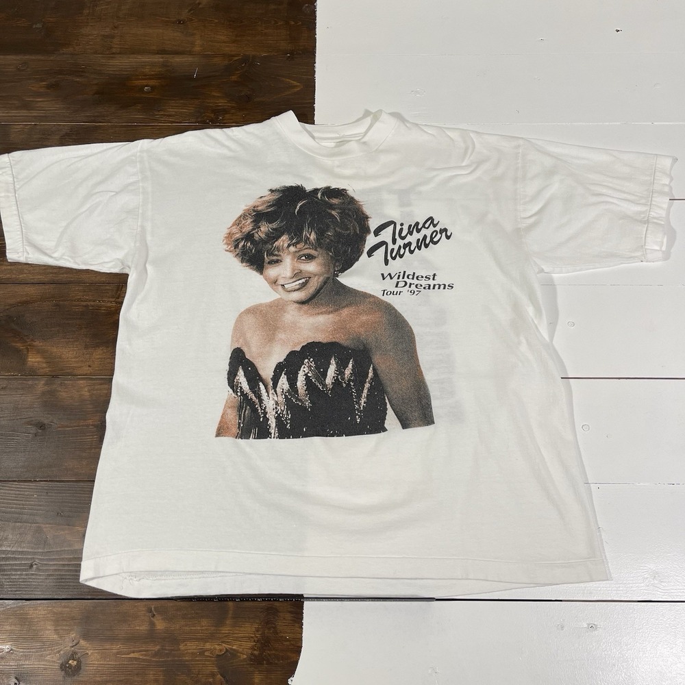 90s Tina Turner‎ "Wildest Dream" Music Vintage Tour T-Shirt